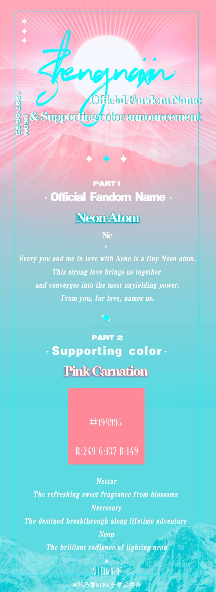 nene pics (slow) on Twitter "Nene's fanbase posted translation of the