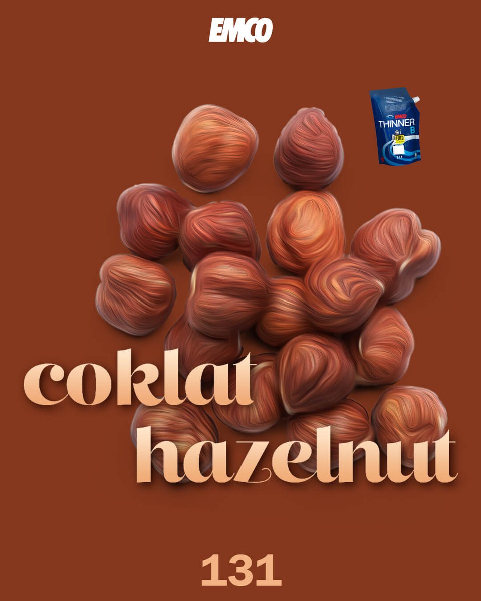 Twitter 上的 Emco Paint："Warna #Netral #Coklat #Hazelnut #131 Download Colorcard Lengkap #Emcolux Di Link Https://T.co/Kelafm2Faz #Emcopaint Https://T.co/4Xdsrp2Ip4" / Twitter
