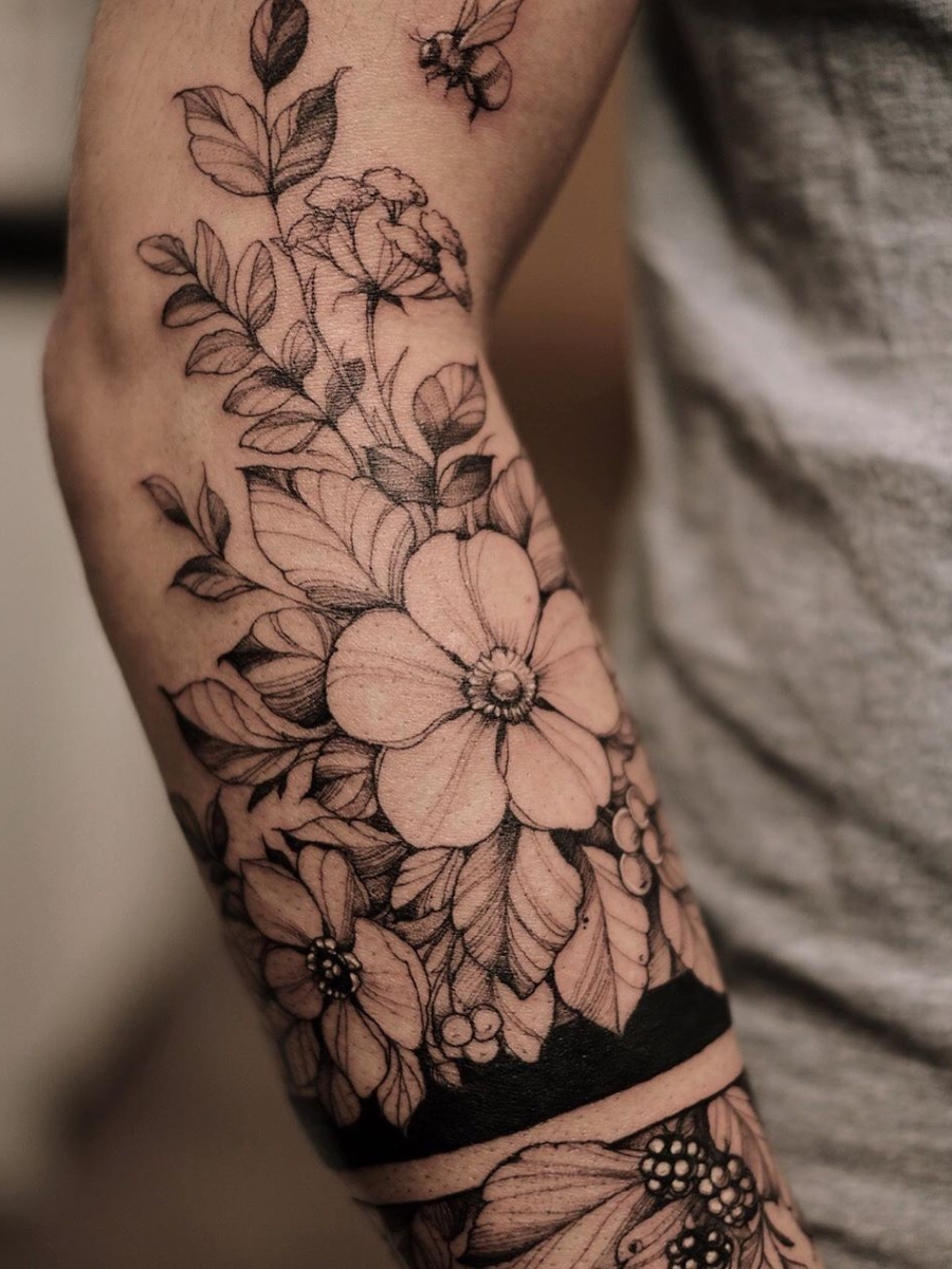 Ramón On Twitter: "Diana Severinenko > Floral Sleeve #Tattoo #Ink #Art Https://T.co/C1Pdauckiz" / Twitter 1200_x_900_jpg