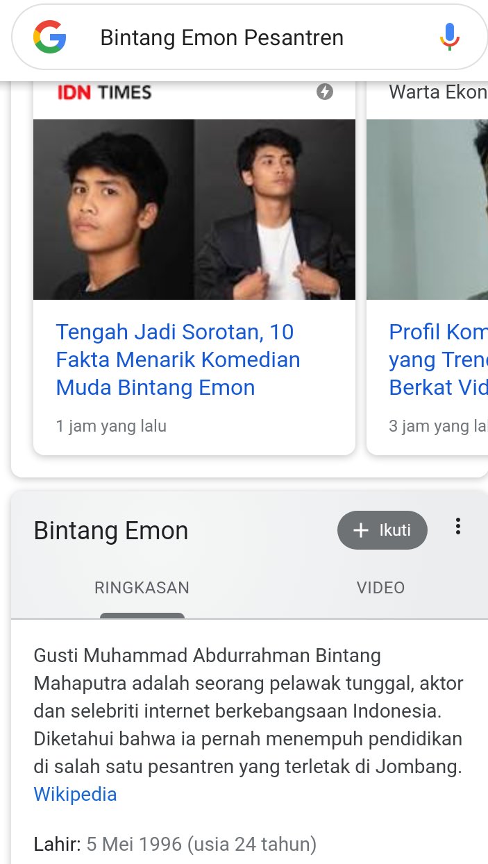 Aleee On Twitter: "@Dzawinur Info Buat Kalian Yang Masih Penasaran Lulusan Mana Sih Bintang Emon!Beliau Merupakan Lulusan Pondok Pesantren Gading Mangu Perak Jombang.yang Mana Saya Tau Pondok Pesantren Tersebut Memang Memiliki Integritas