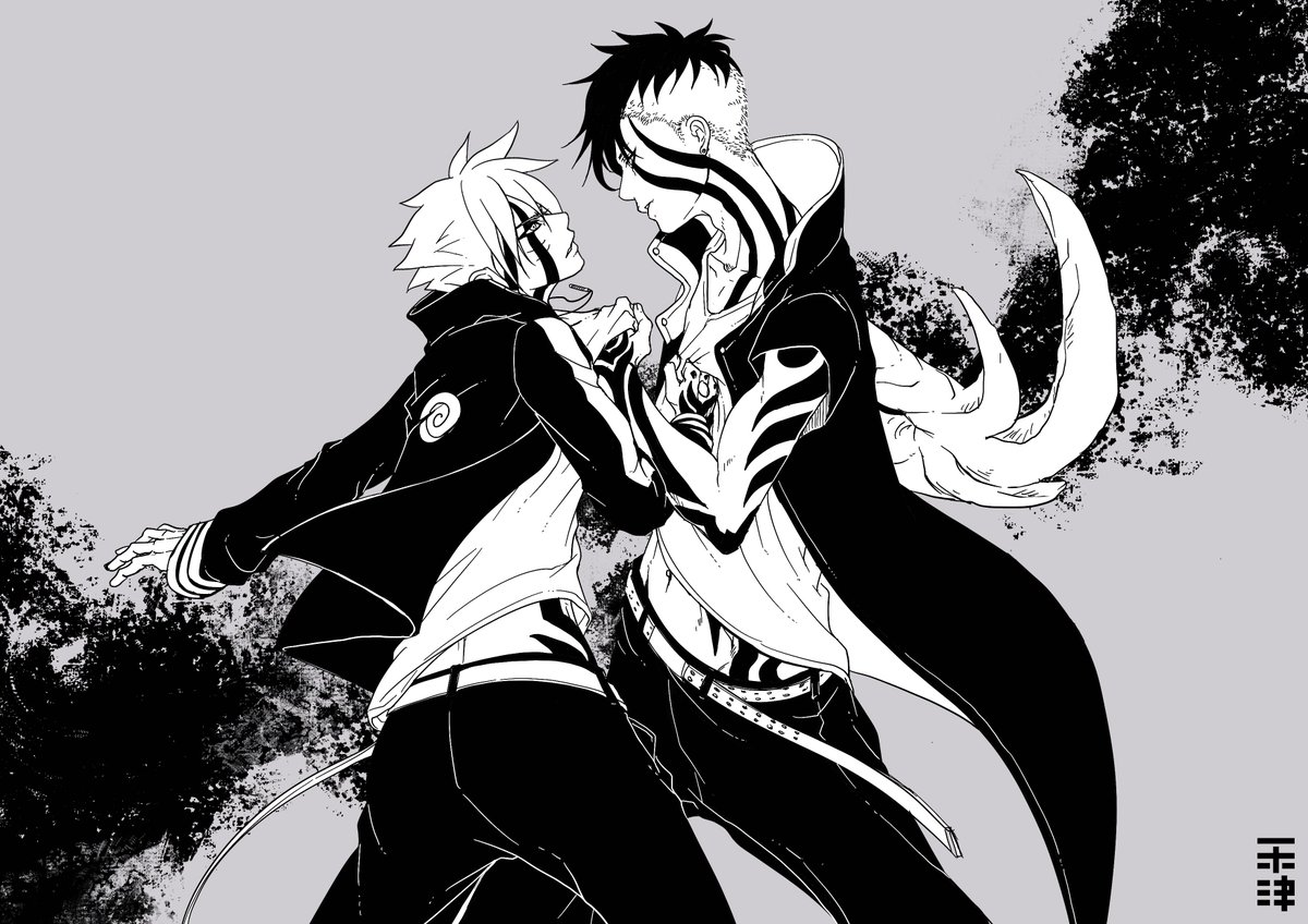 ボルト 漫画 カワキ 最高のアニメーションイラスト