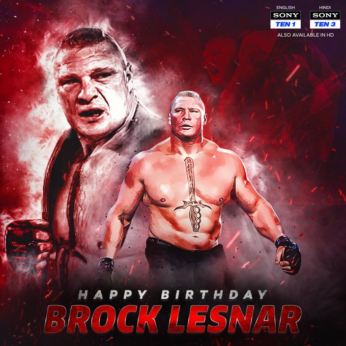 Brock Lesnar's Birthday Celebration HappyBday.to