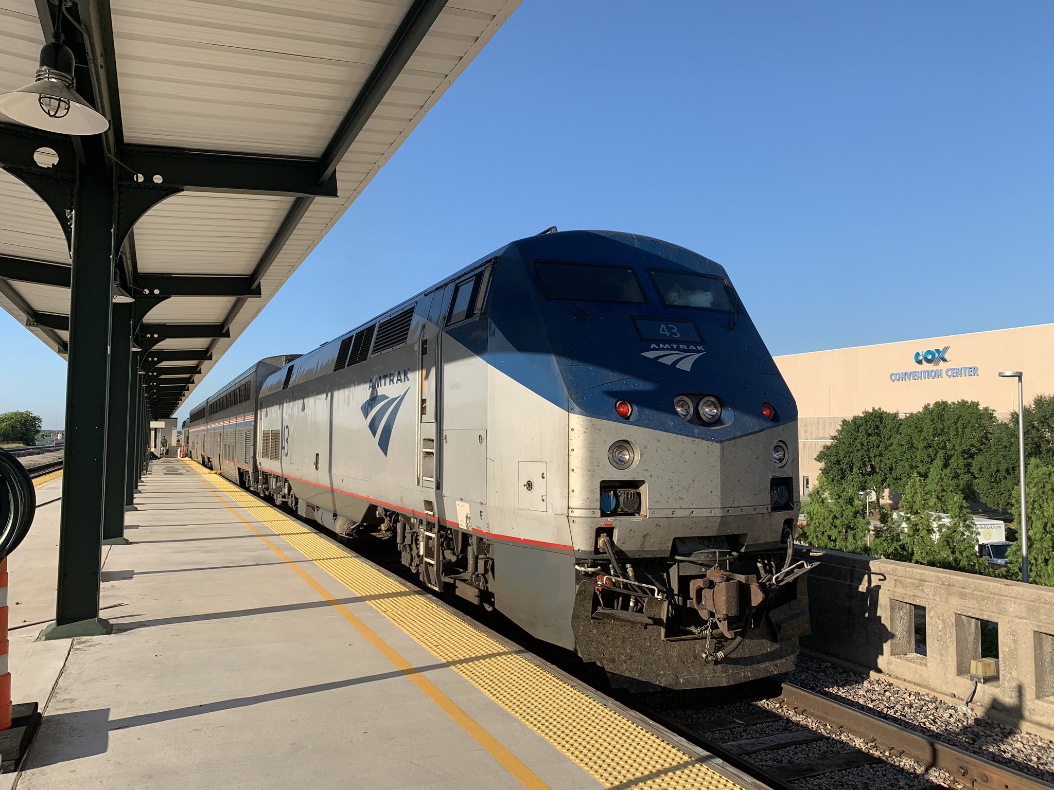 RAIL Magazine on Twitter "Now aboard Amtrak 821, the southbound Heartland Flyer from OKC to