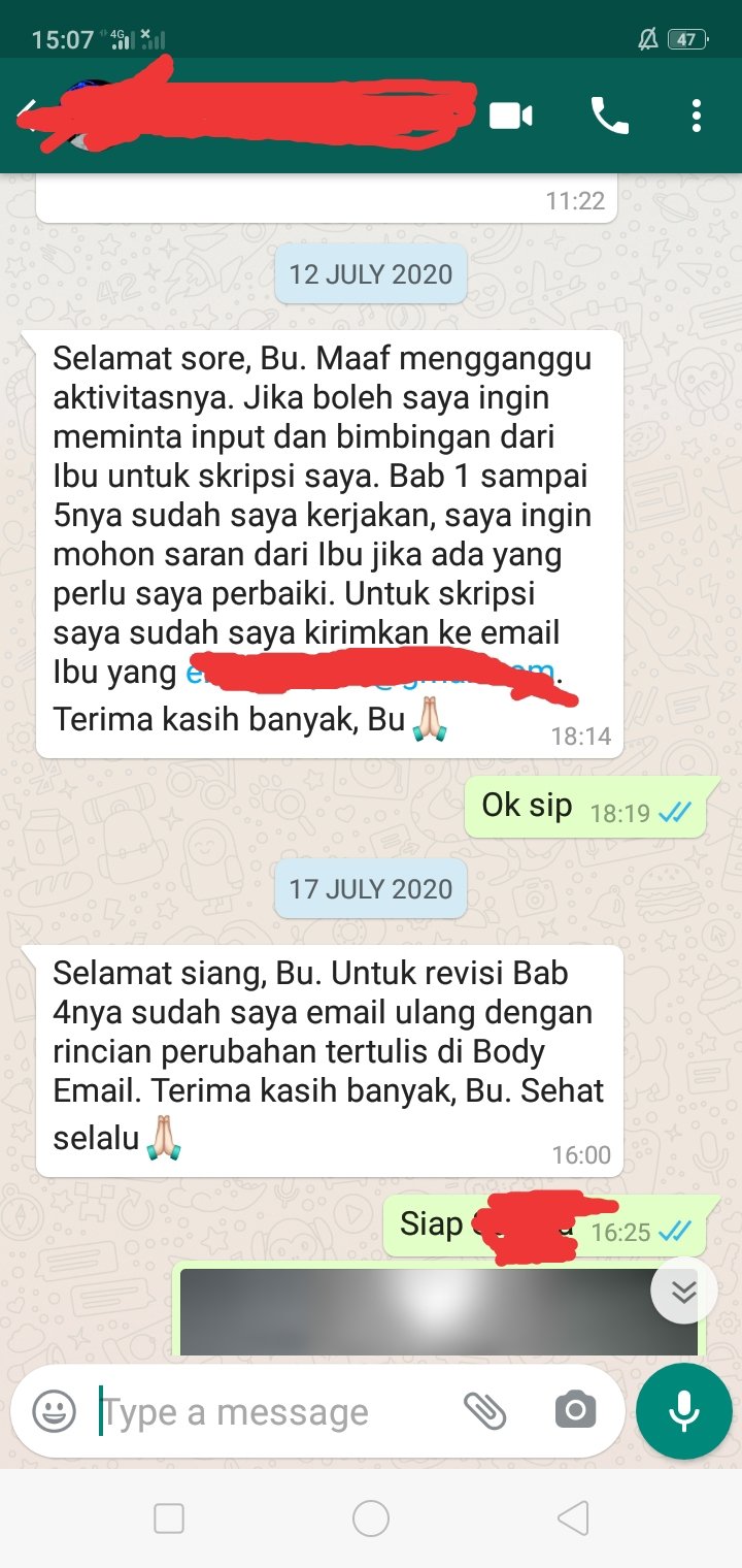 Ersa Tri Wahyuni On Twitter: "Satu Lagi Mhs Saya. Setelah Kirim Ini Saya Beri Revisi Di Email, Lalu Dia Balas 17 Juli. Lalu Kita Bimbingan Online 2 Kali Lagi Sebelum Akhirnya Saya