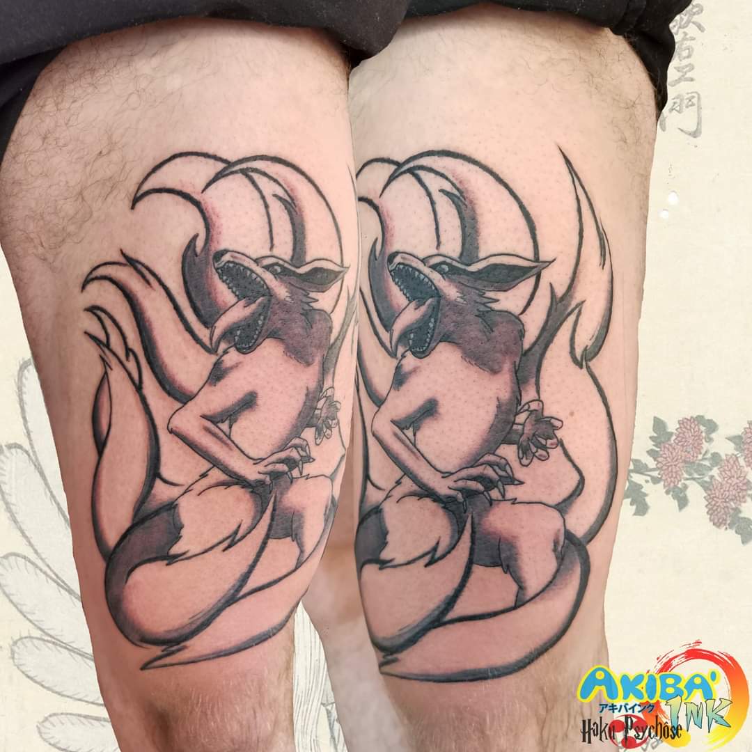 Haku Psychôse On Twitter: "Minimalist Kyubi On Loic 🙏 #Kyubitattoo #Kyubi # Narutotattoo #Kuramatattoo #Kurama #Tattoo #Tattoos #Ink #Inked Https://T.co/8Wakr8Rtui" / Twitter 1080_x_1080_jpg