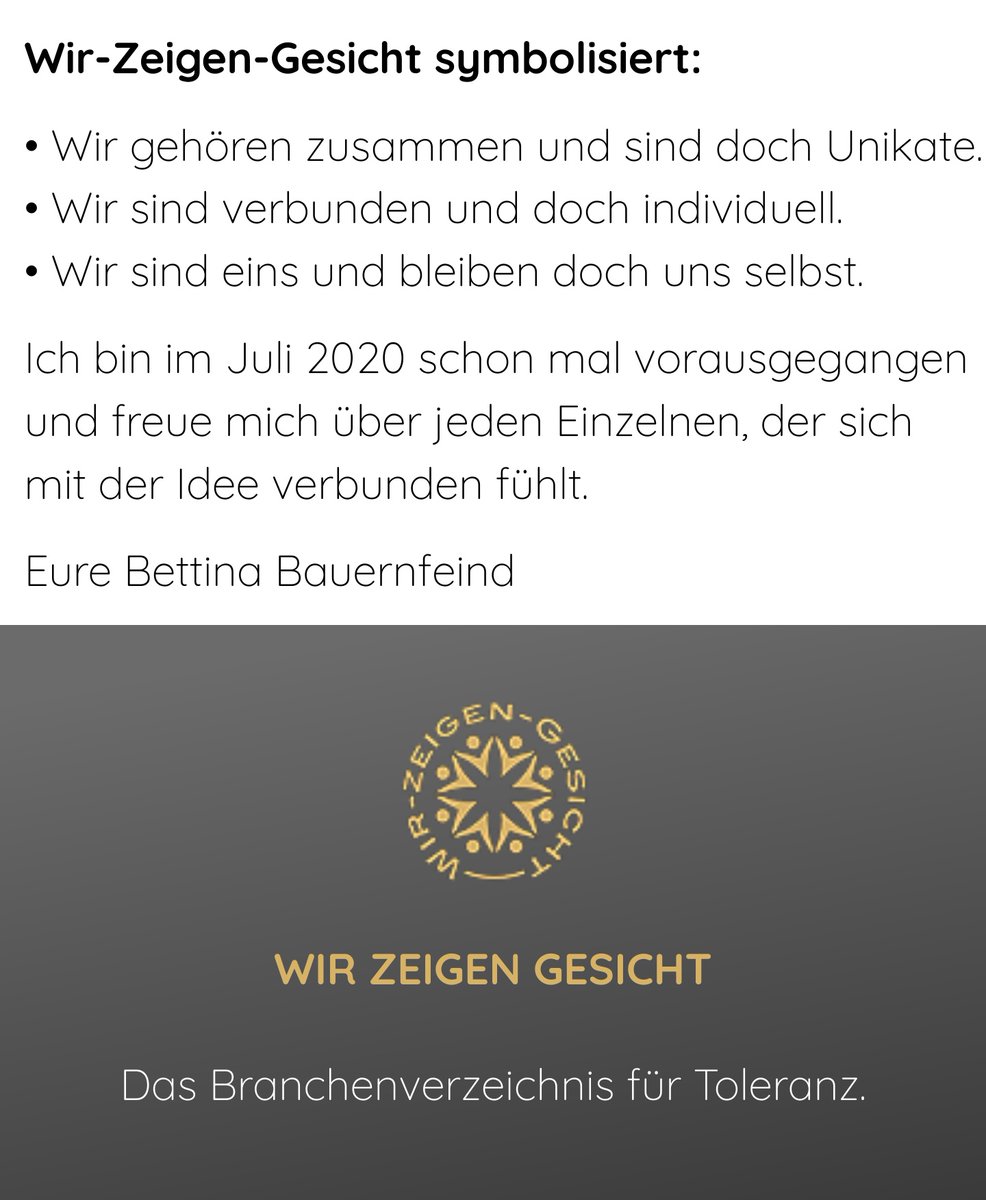 Mythos Entblattern On Twitter Ich Finde Ja Das Geschaftsmodell Des Maskenfreien Branchenbuchs Ganz Grossartig Fur Die Eintragung In Eine Online Liste Nimmt Betreiberin Bettina Bauernfeind Fur Ein Jahr Lappische 232 Euro Https T Co W9bjws0jie