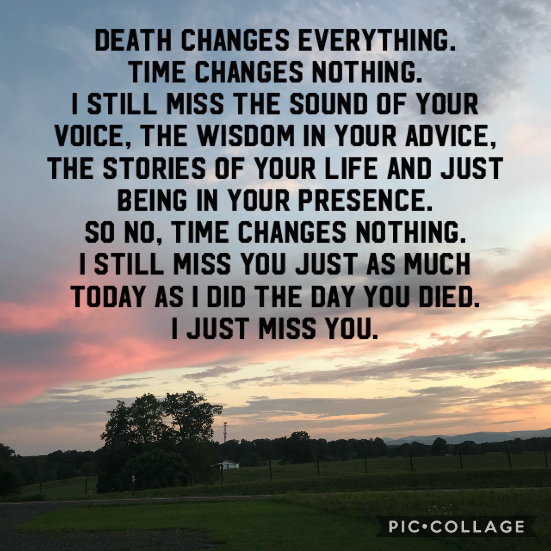 Death Changes Everything Quote On The 2nd Anniversary Of Your Death,