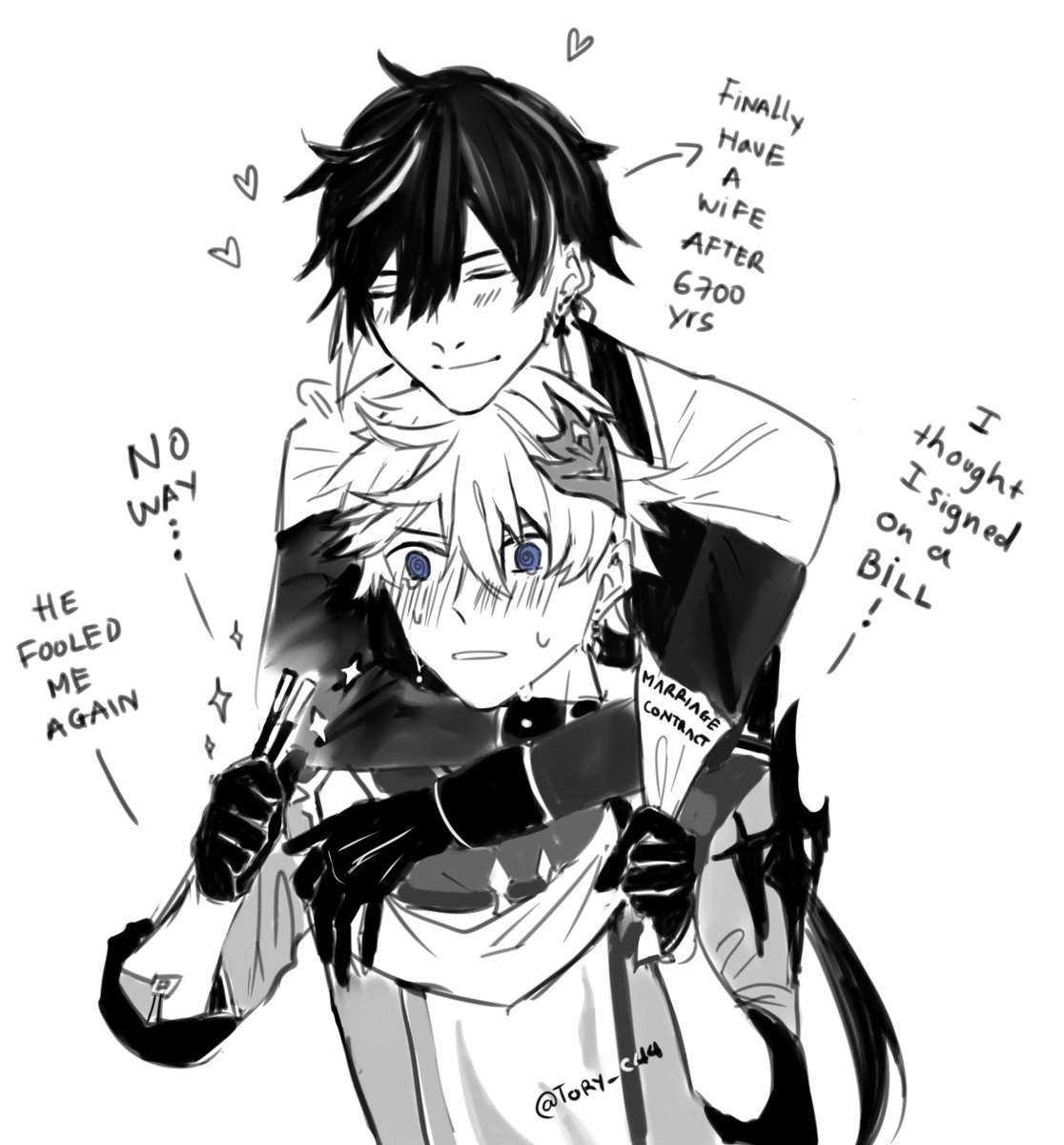 「That 128k mora chopstick... ZhongChi 」Tory_Holy Lemon Tea🍋🌱🏛️の漫画