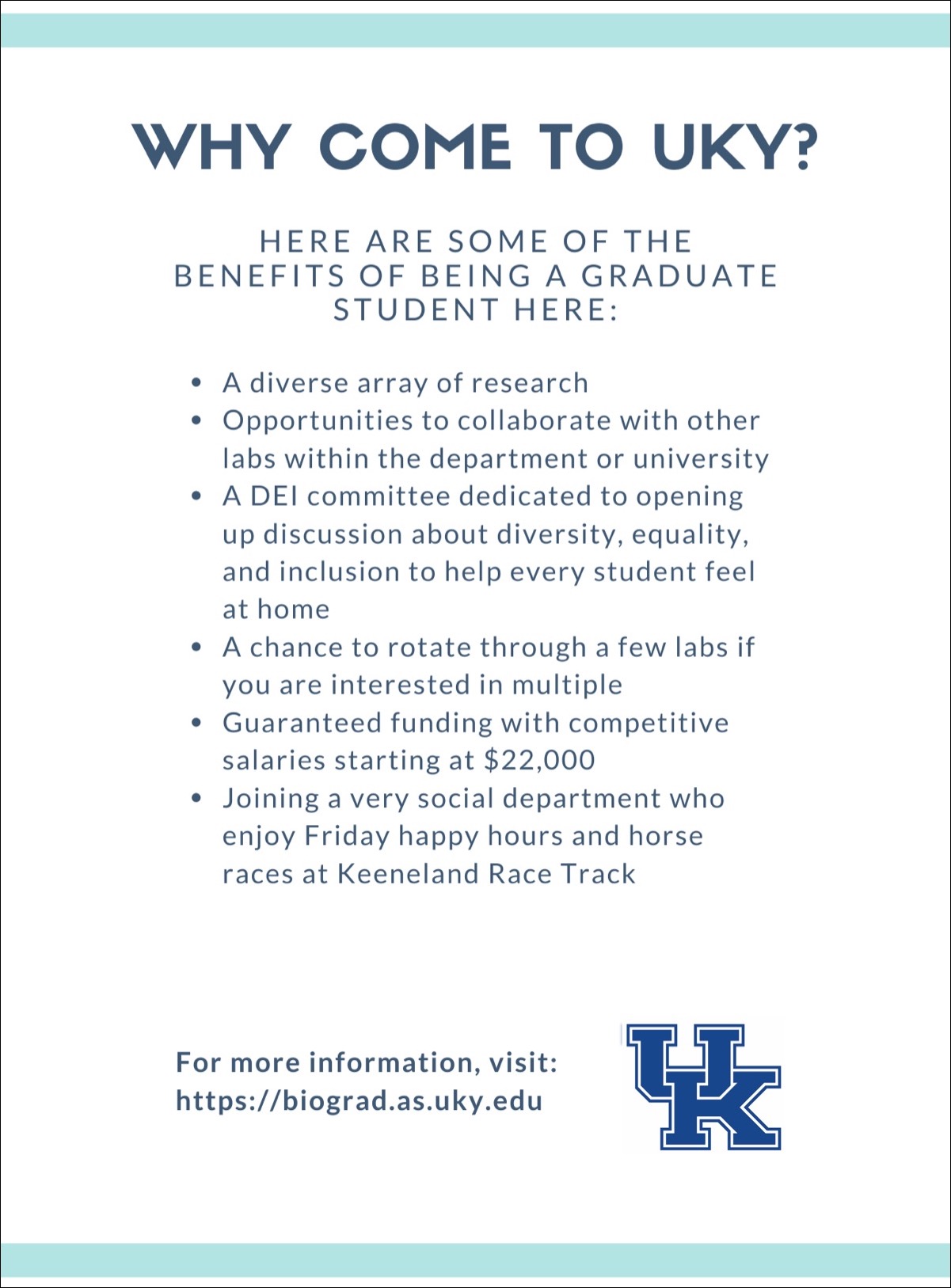 UKY Biology on Twitter "universityofky Biology is recruiting Ph.D and