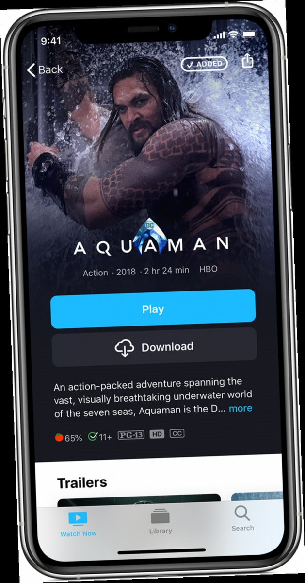 tv app on ipad 11' shows downloads only / Twitter