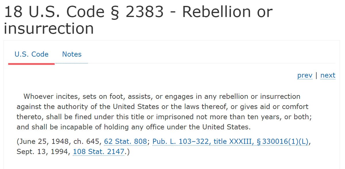 Us Code Inciting Insurrection DEFIKIAN