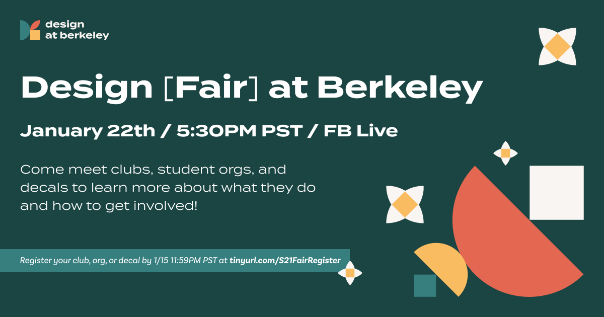 Berkeley Decals Fall 2023 Design At Berkeley (@Designatberk) / Twitter