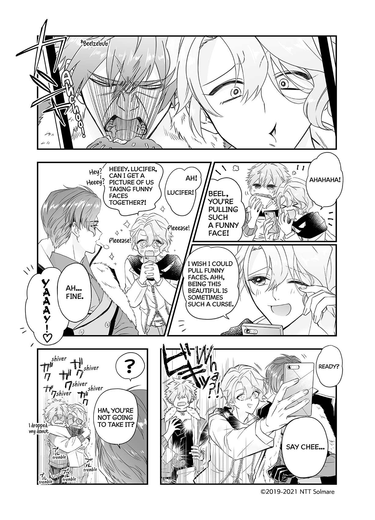 Obey_Me_Official on Twitter "Pages 18 to 20 of the official Obey Me