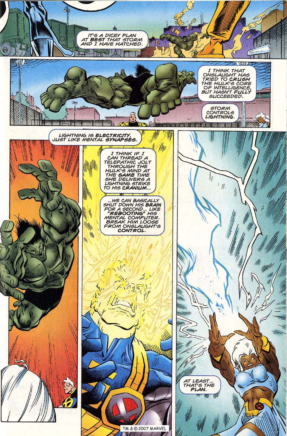 ⚡616STORM on Twitter "Storm and Cable VS Hulk. (The Incredible Hulk