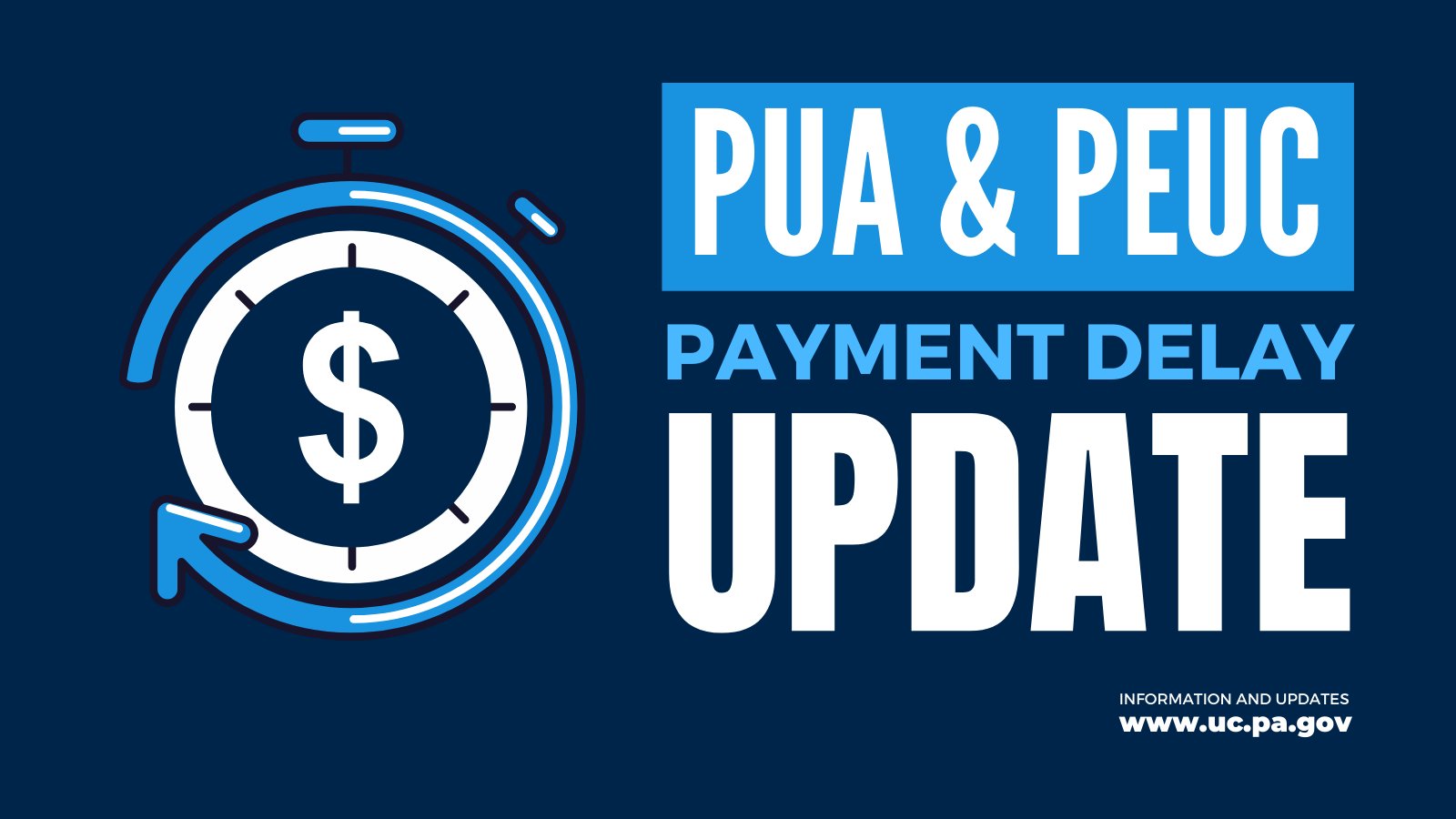 PA Department of Labor & Industry on Twitter "🚨 3/23/21 PUA & PEUC