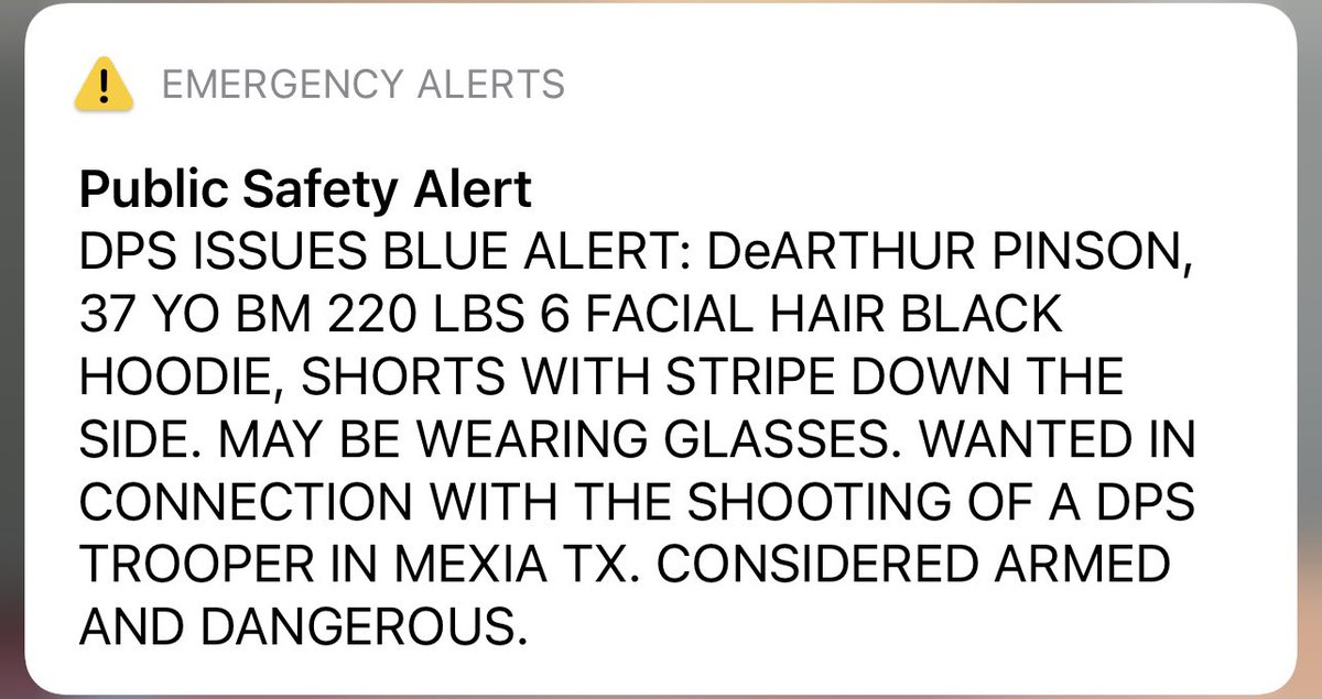 Dps Issues Blue Alert Texas What Is A Blue Alert In Texas Khou Com
