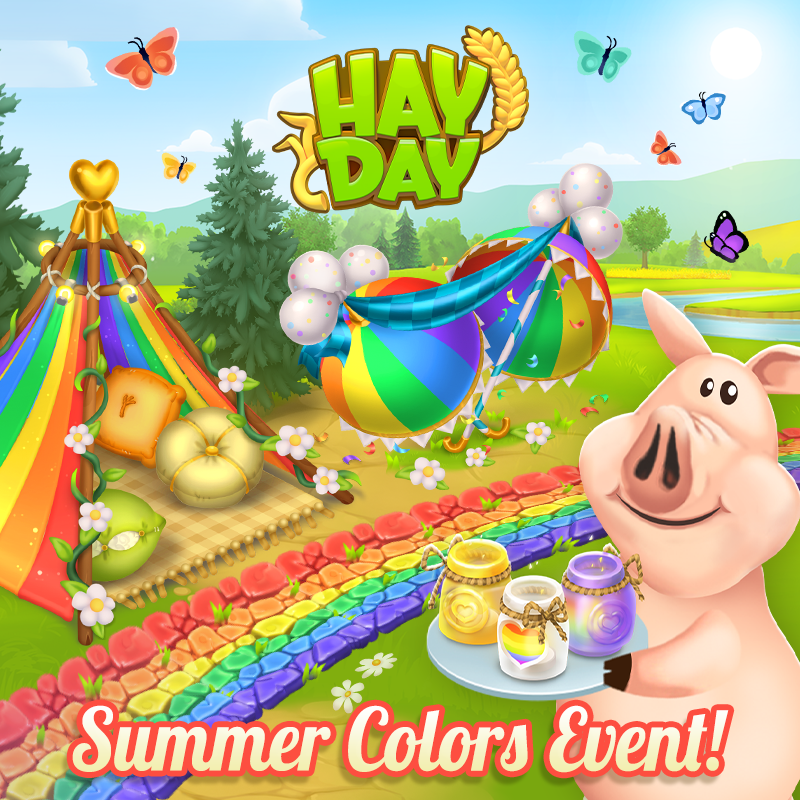 Hay Day on Twitter "It's the most colorful week of the year! Let's