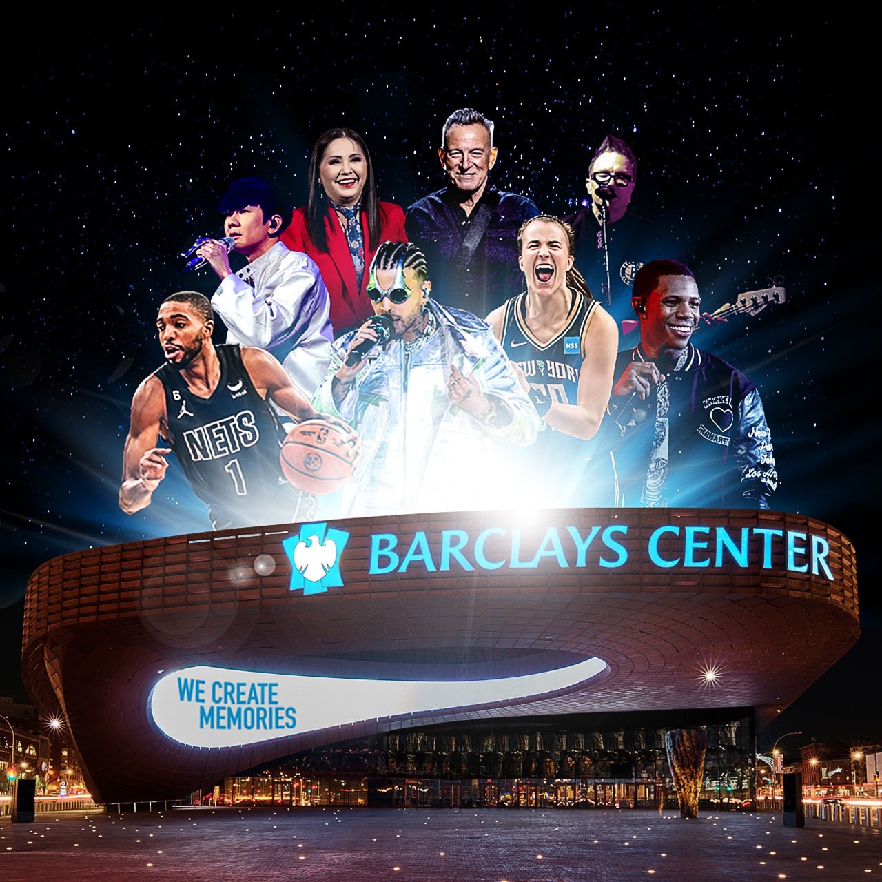 Barclays Center Night