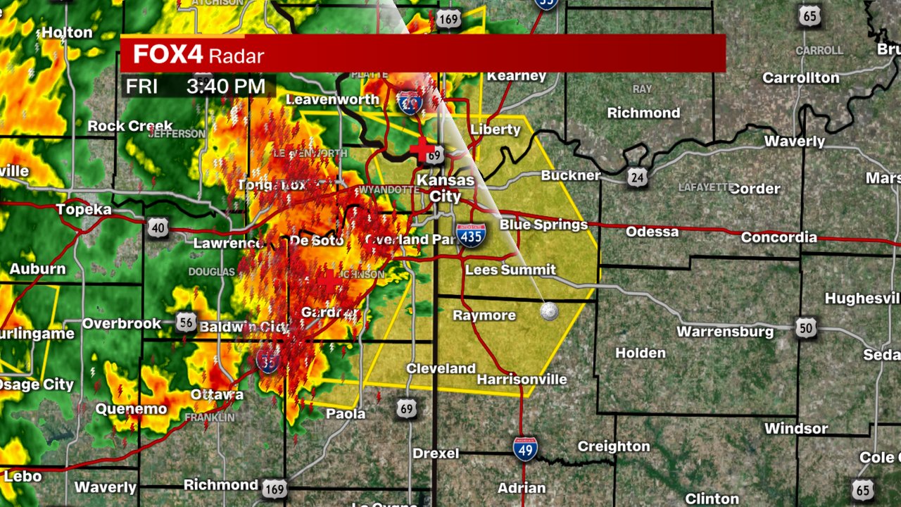 Fox 4 Weather KC on Twitter "New Severe TStorm Warning for Jackson