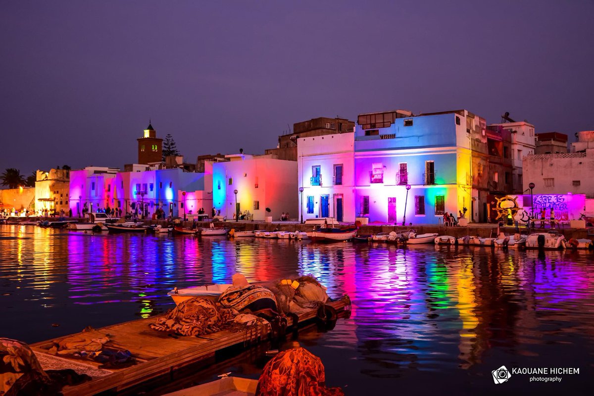 Africa View Facts on Twitter "Night view of Bizerte, Tunisia 🇹🇳"