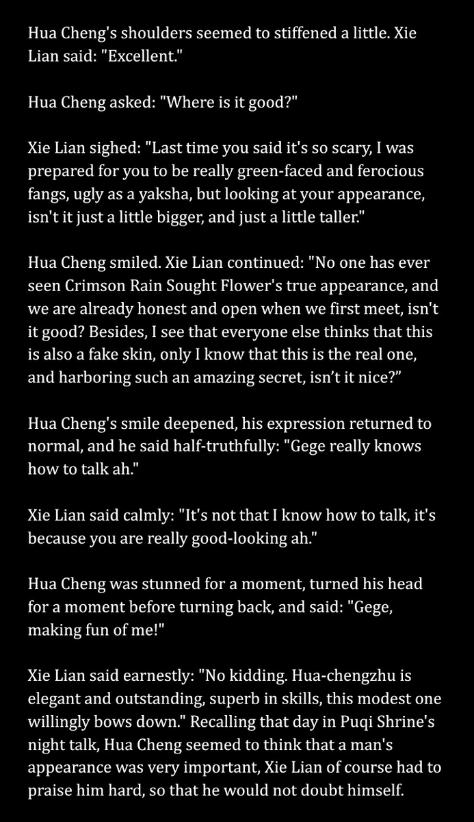 XyraRei screaming internally eternally on Twitter "TGCF revised