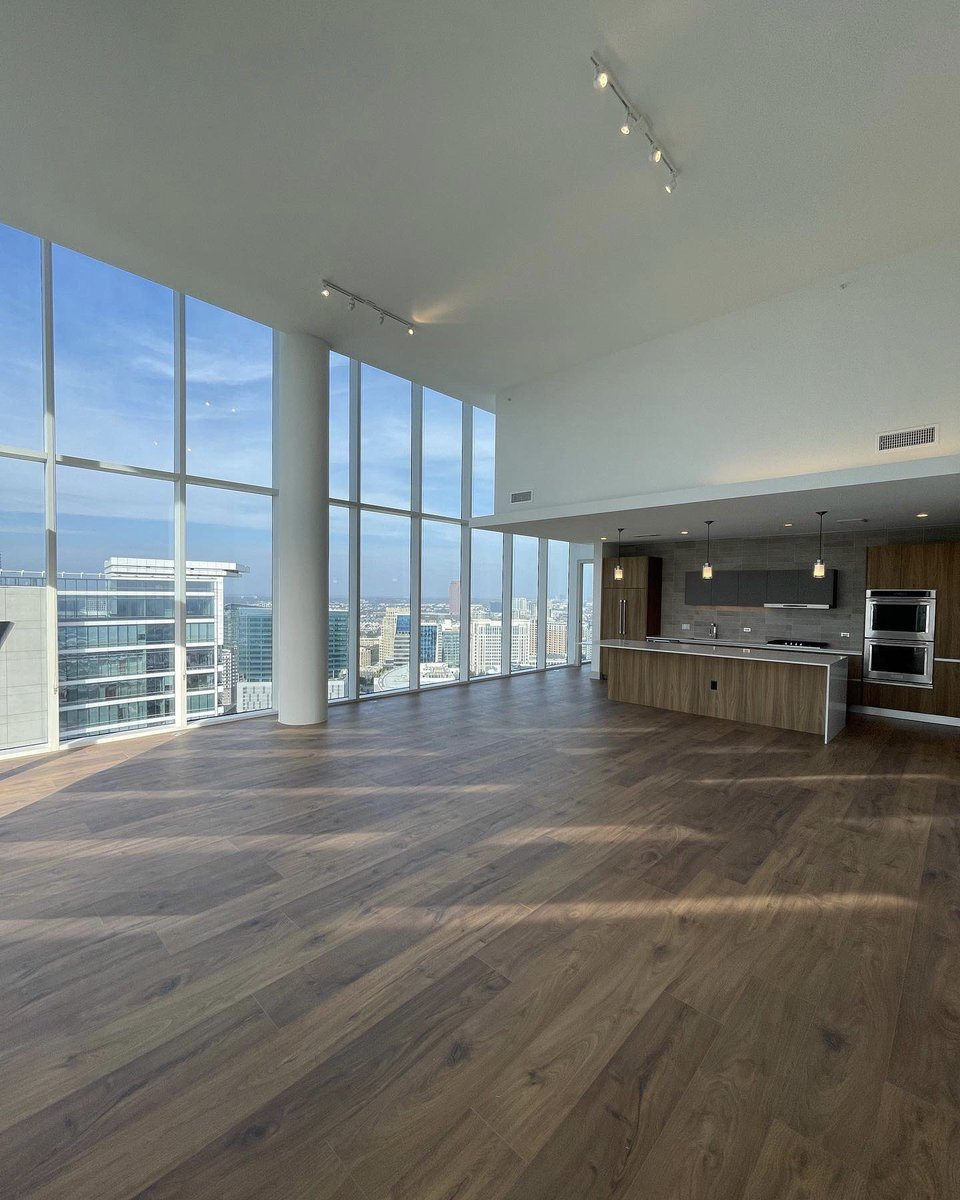 INTERIOR PORN on Twitter "high rise high ceiling apartments >>"