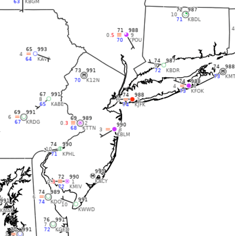 NY NJ PA Weather on Twitter "Low clouds and areas of fog are in place