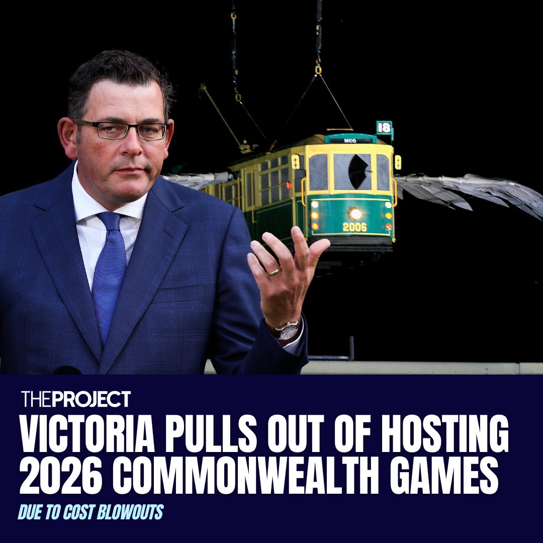 The Project on Twitter "Victoria has cancelled hosting the 2026