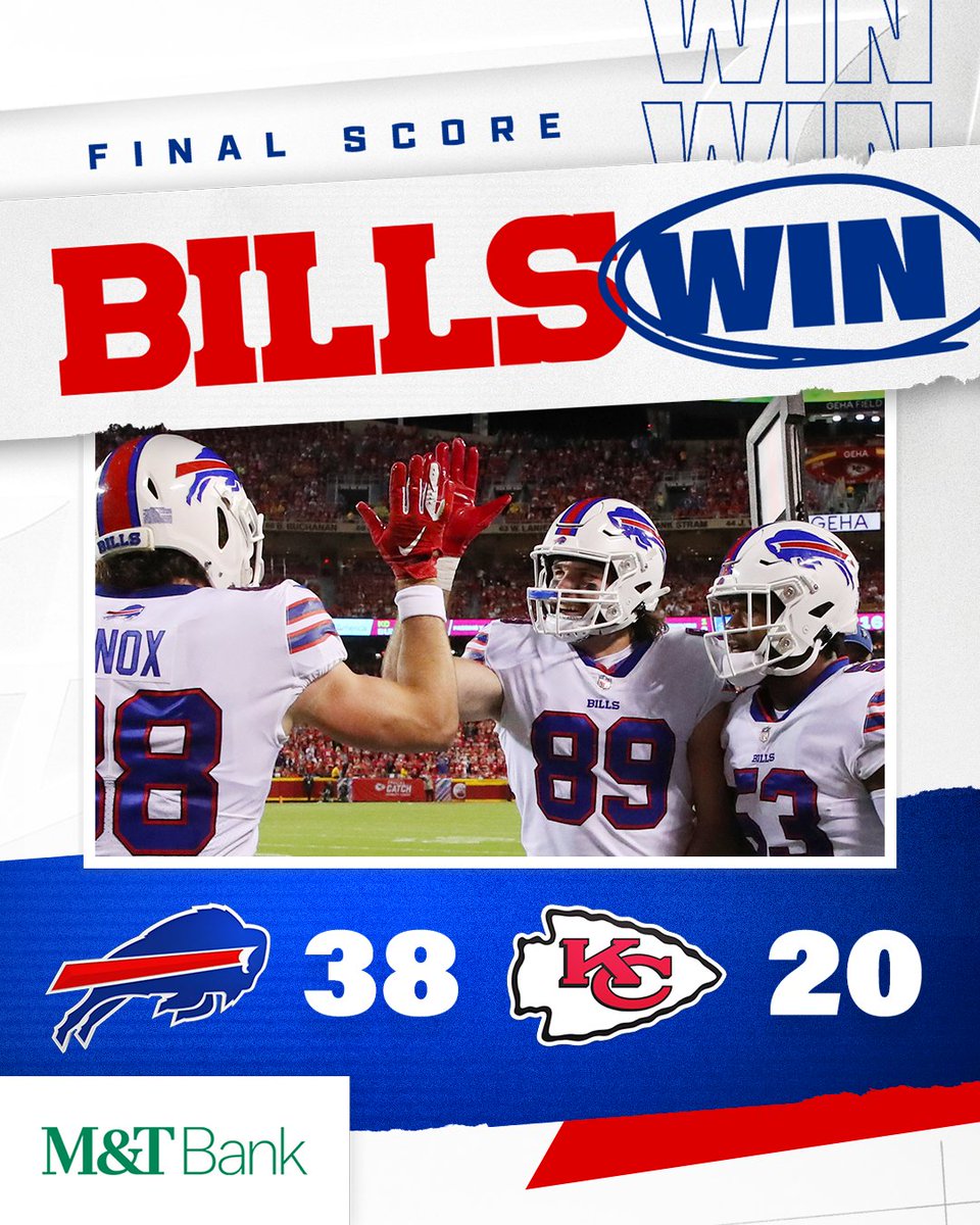 Score Of The Kansas City Buffalo Bills Game inspire