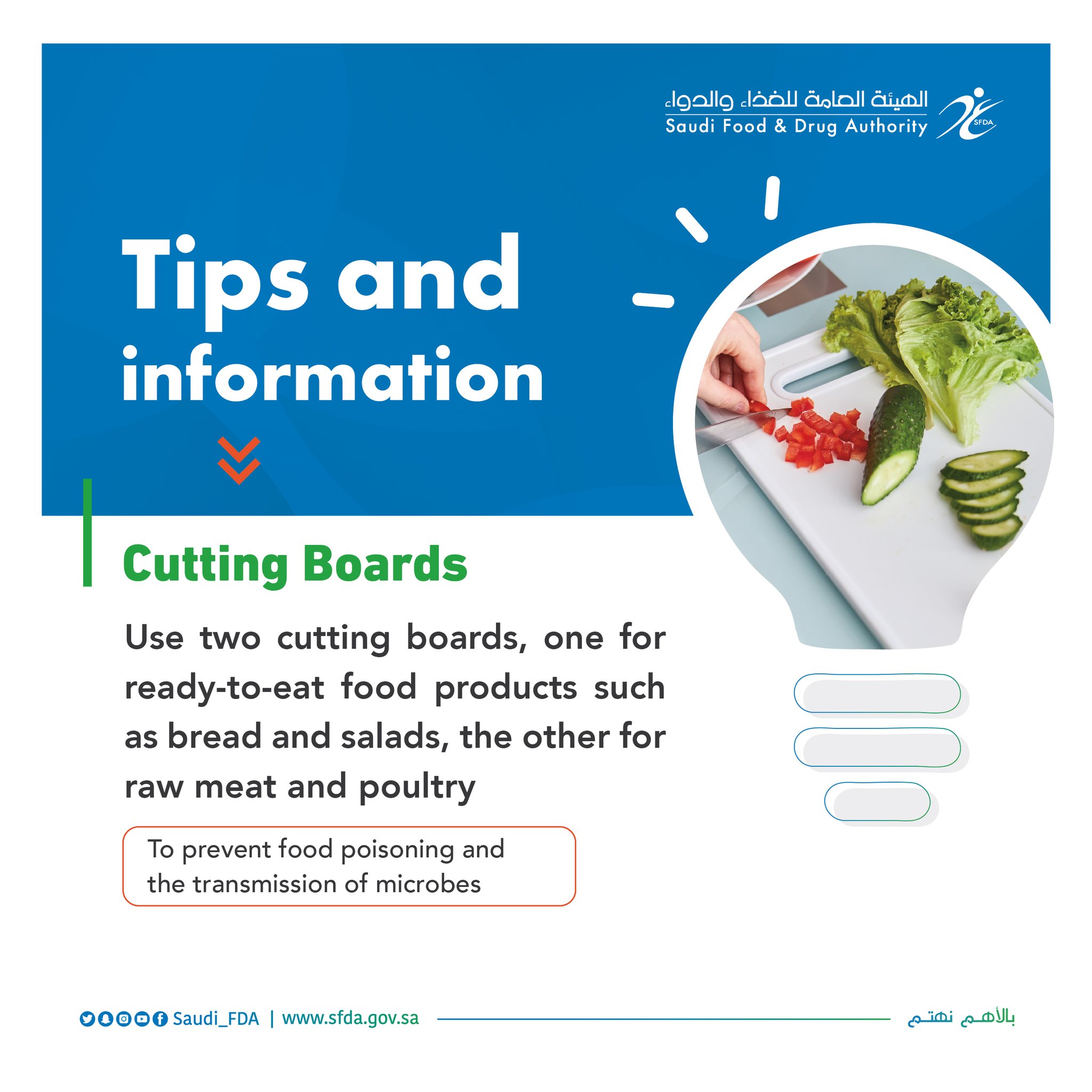 Saudi Food & Drug Authority on Twitter "To ensure your safety, use two
