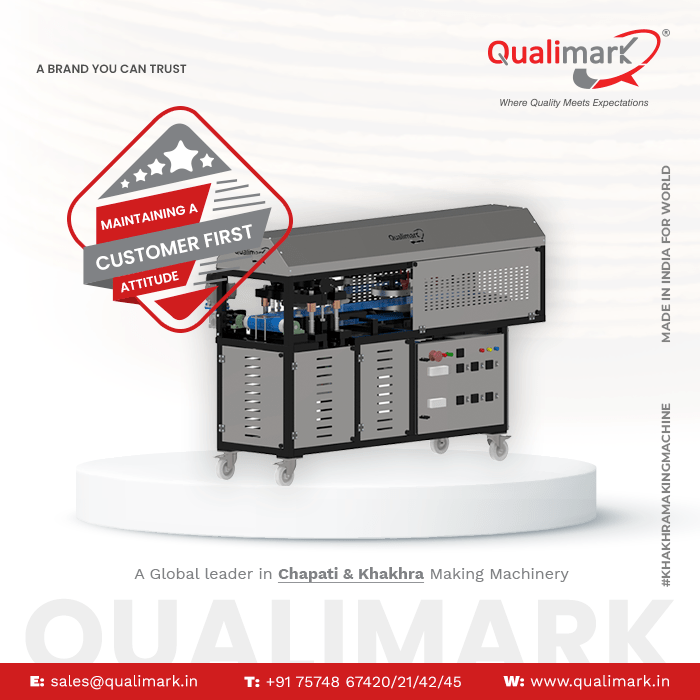 Qualimark Machines Pvt. Ltd. on Twitter "Maintaining a “Customer First” attitude by investing