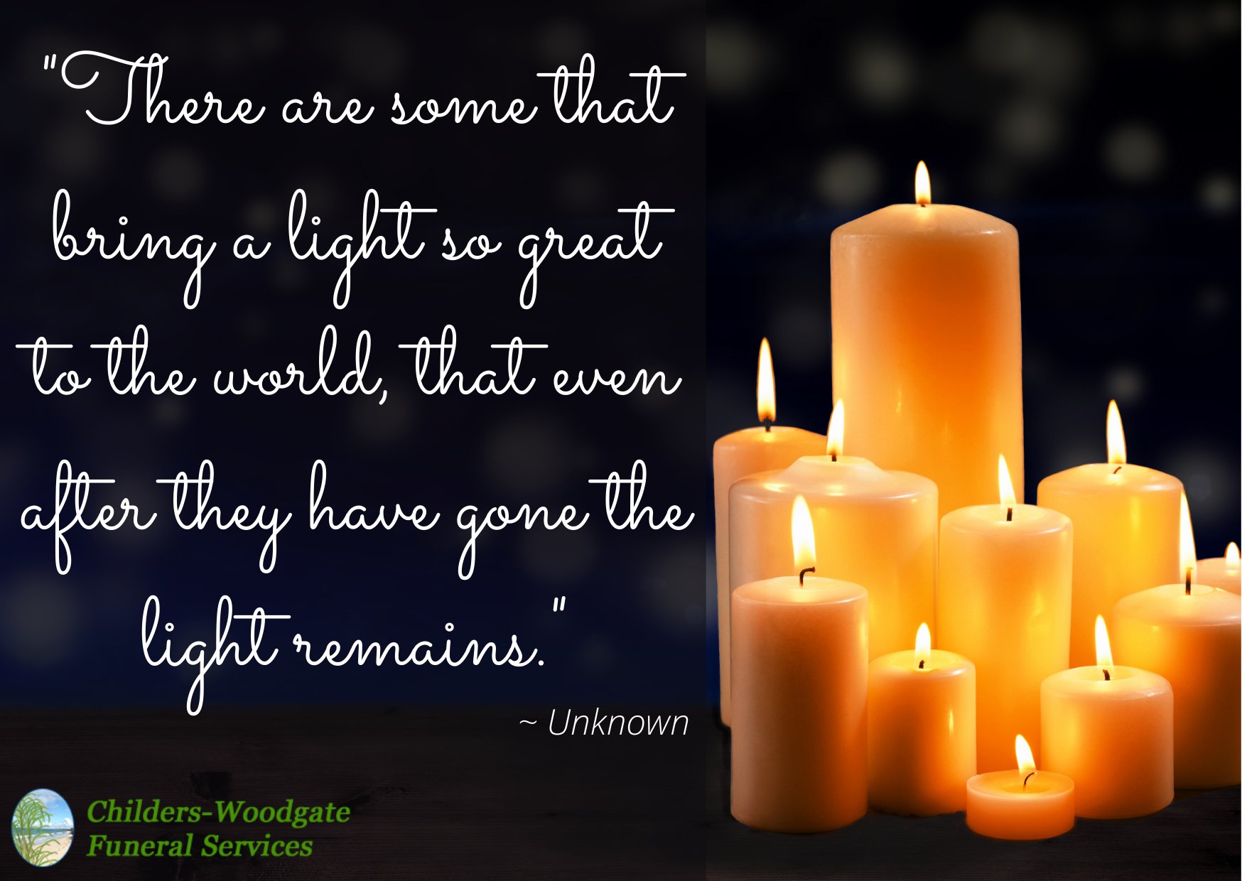 Light Funeral Quotes