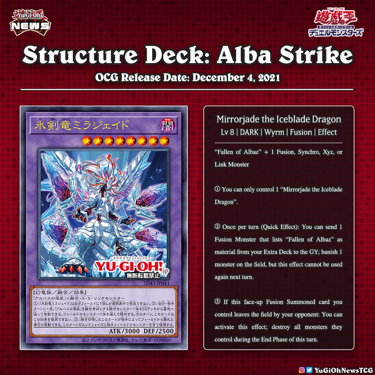 YuGiOh! Structure Deck Albaz Strike x 3
