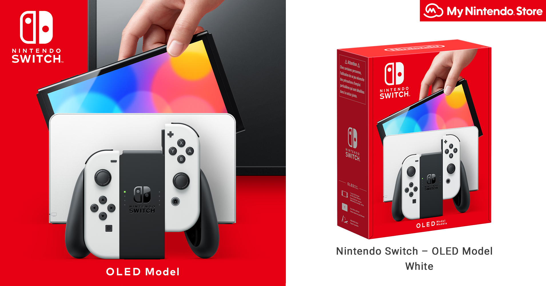 Nintendo UK on Twitter "Nintendo Switch OLED Model is available now on My Nintendo Store! 🛒