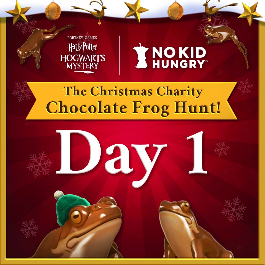 Harry Potter Hogwarts Mystery on Twitter "It's the first day of the ChristmasChocolateFrogs