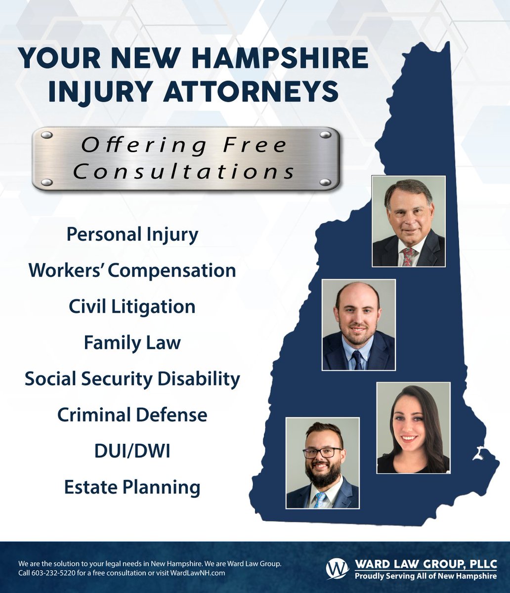 Ward Law Group, PLLC (WardLawNH) Twitter