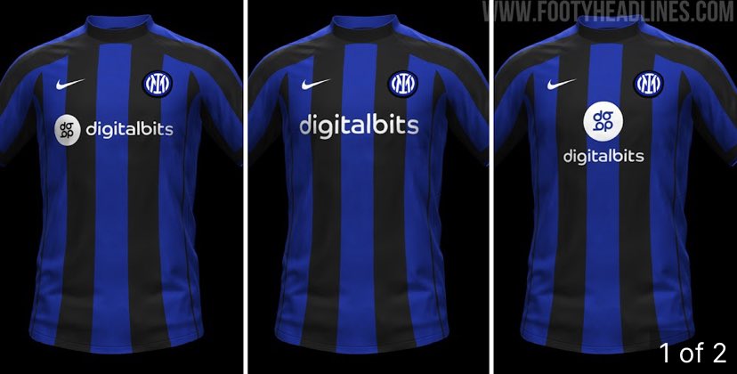 inter milan 2023 Inter Xtra On Twitter: "#Inter 2022/23 Leaked Home Kit With New Digitalbits Sponsor, An Early Mock-Up. [Via @Footy_Headlines] Https://T.co/Qsa8Klr3Au" / Twitter