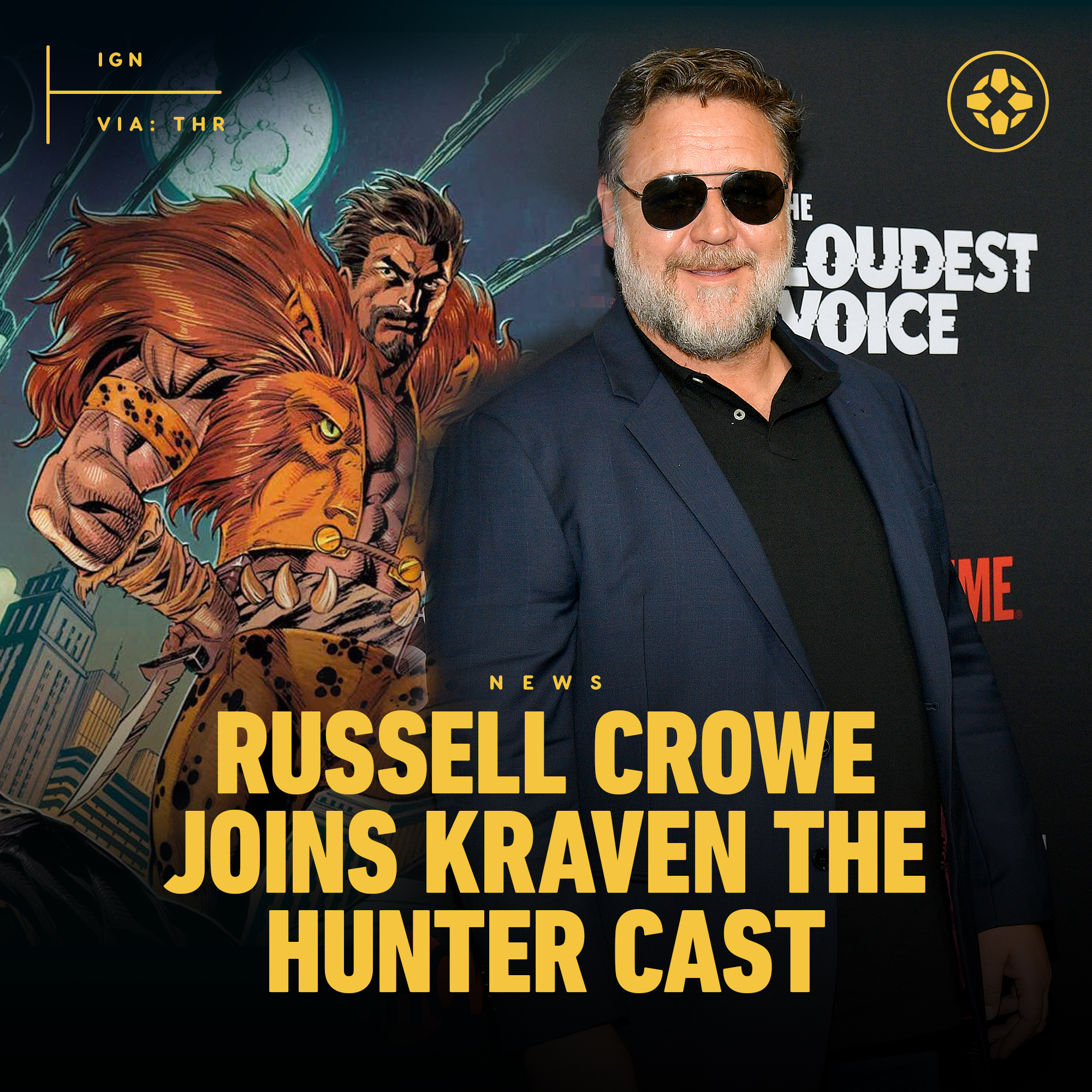 russell crowe 2023 Ign On Twitter: "Russell Crow Has Been Cast In An Undisclosed Role In Kraven The Hunter Alongside Aaron Taylor-Johnson's Titular Kraven. The Film Will Be Part Of Sony's Spider-Man Universe When It's