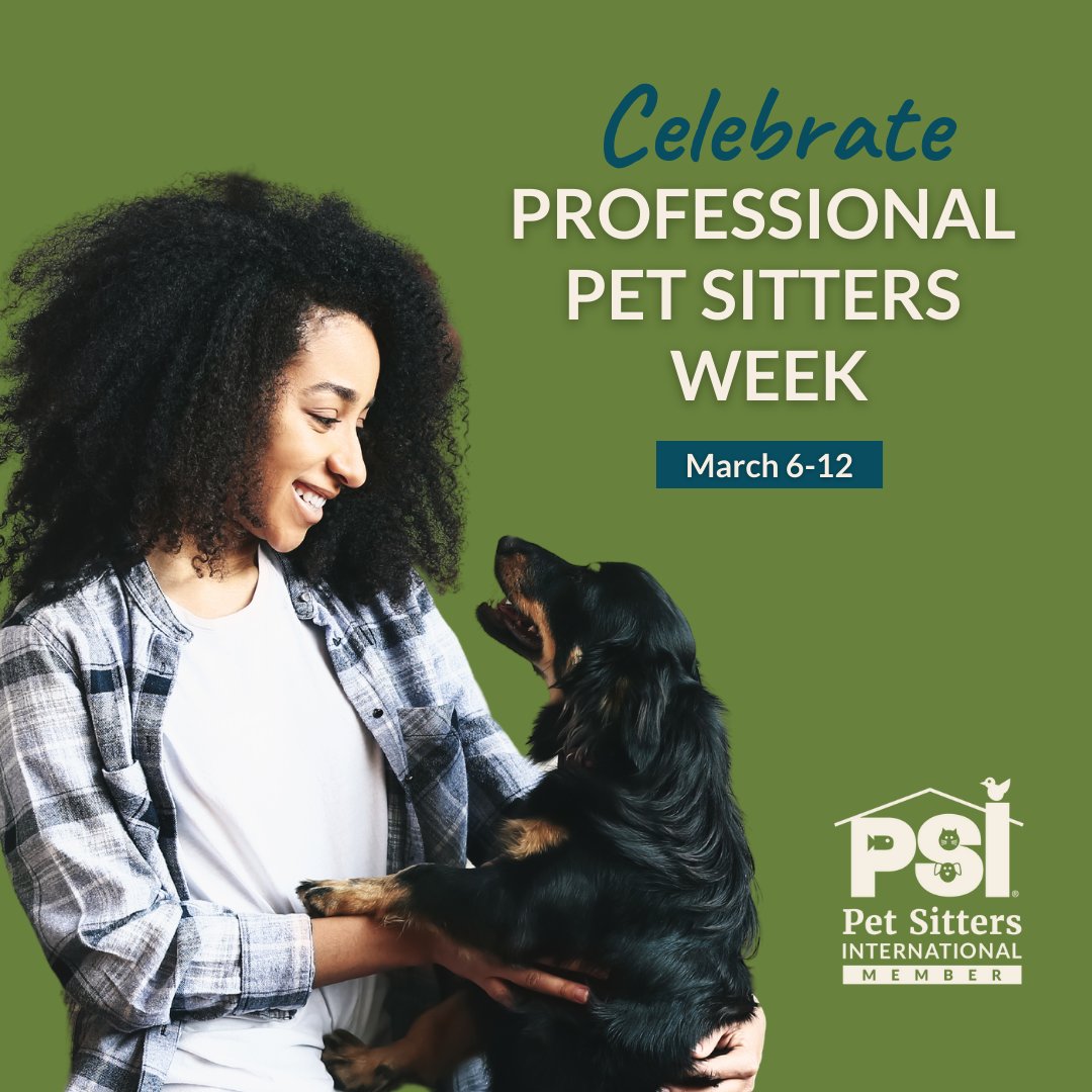 Greater Good Charities on Twitter "It’s ProfessionalPetSittersWeek