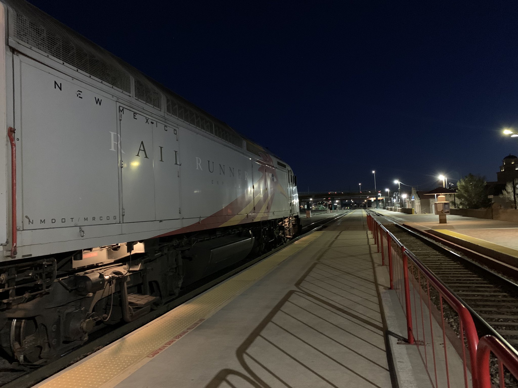 RAIL Magazine on Twitter "Blue hour scenes at Alvarado. Now heading