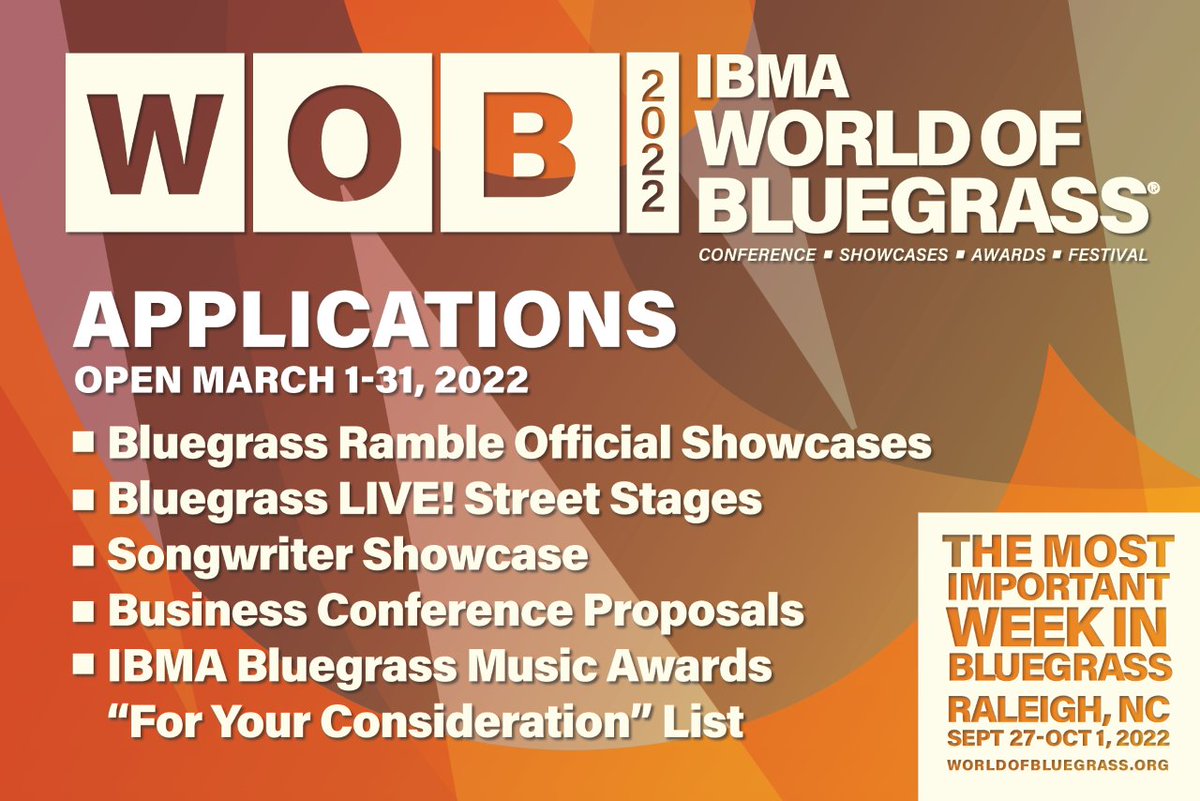 Complete List For Iwma Awars Show 2023 Ibma (@Intlbluegrass) / Twitter