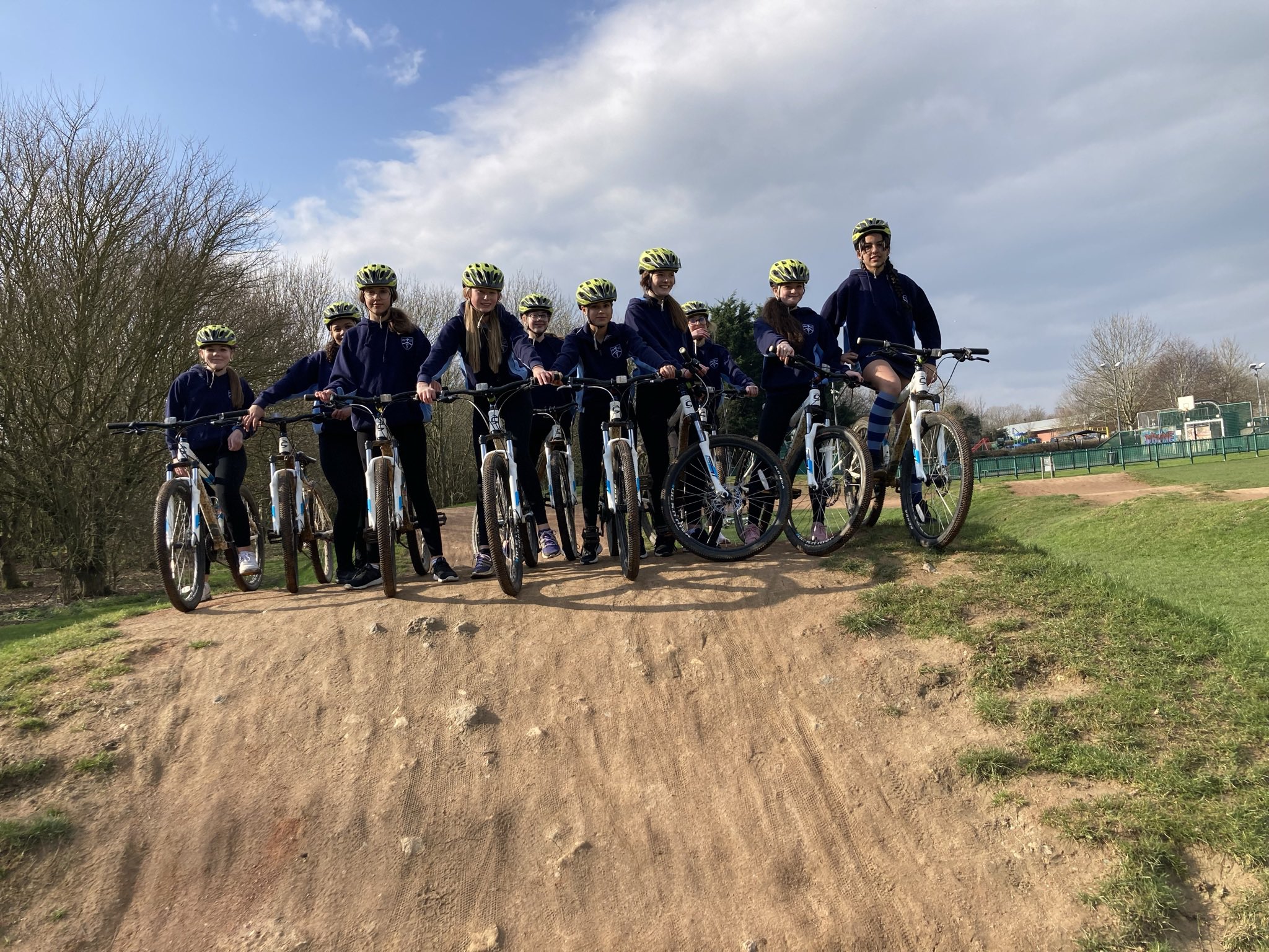 Churchdown School PE on Twitter "Great day for mounting biking 🚴🏽‍♀️ 🚴