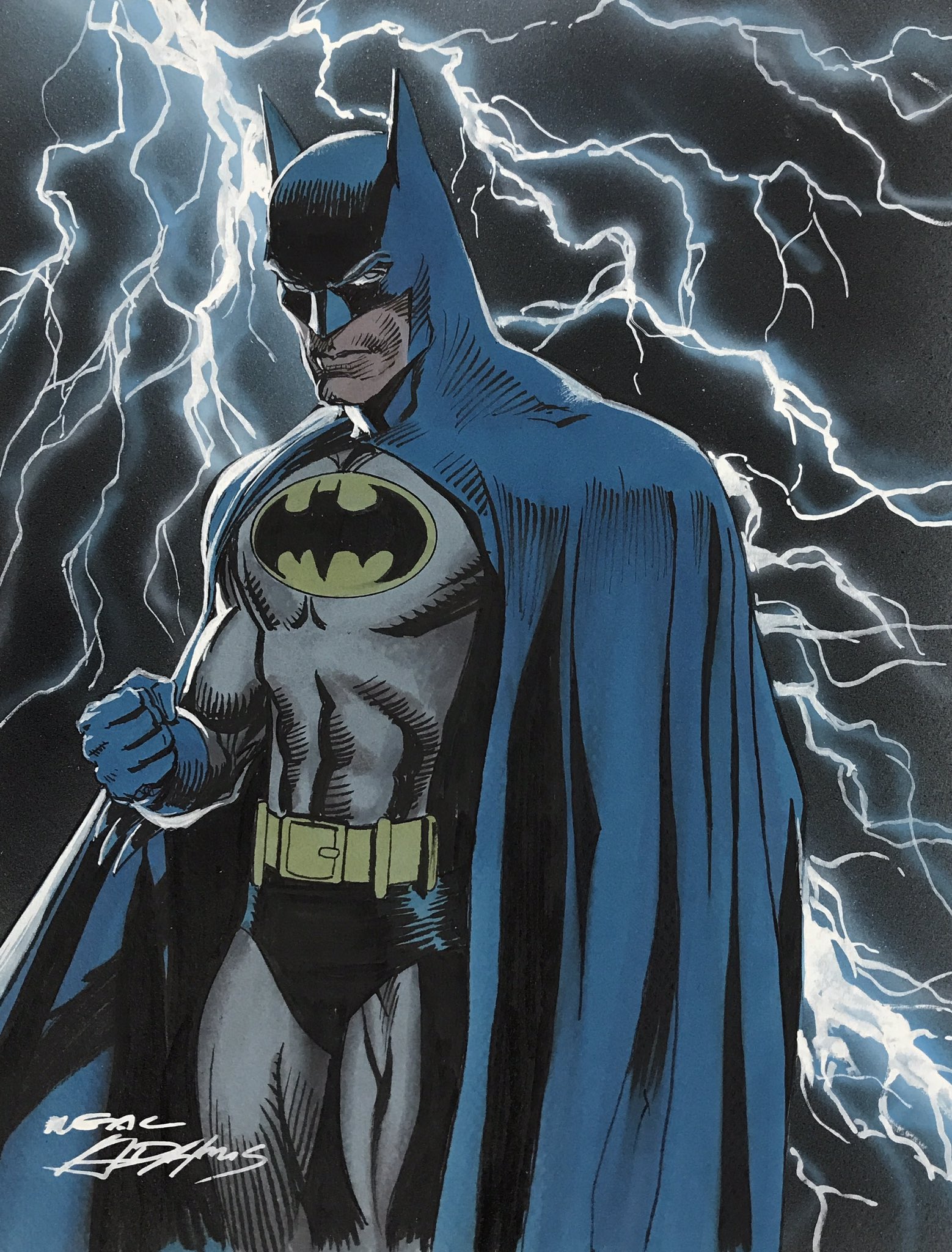 Ollie 🎃 on Twitter "Batman’s costume is best when it’s blue and grey