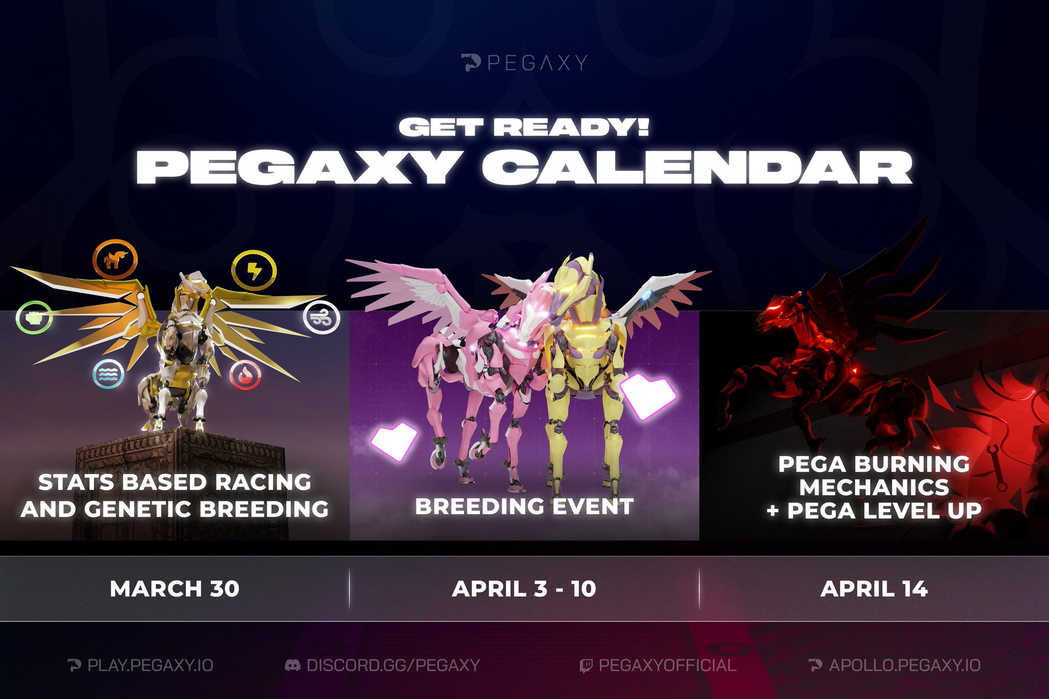 Pegaxy on Twitter "Hi, Pegaxians! 🐎 We have some important updates coming up. First, we're