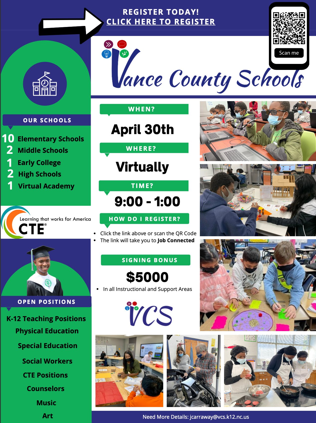 Vance County Schools on Twitter "There has never been a better time