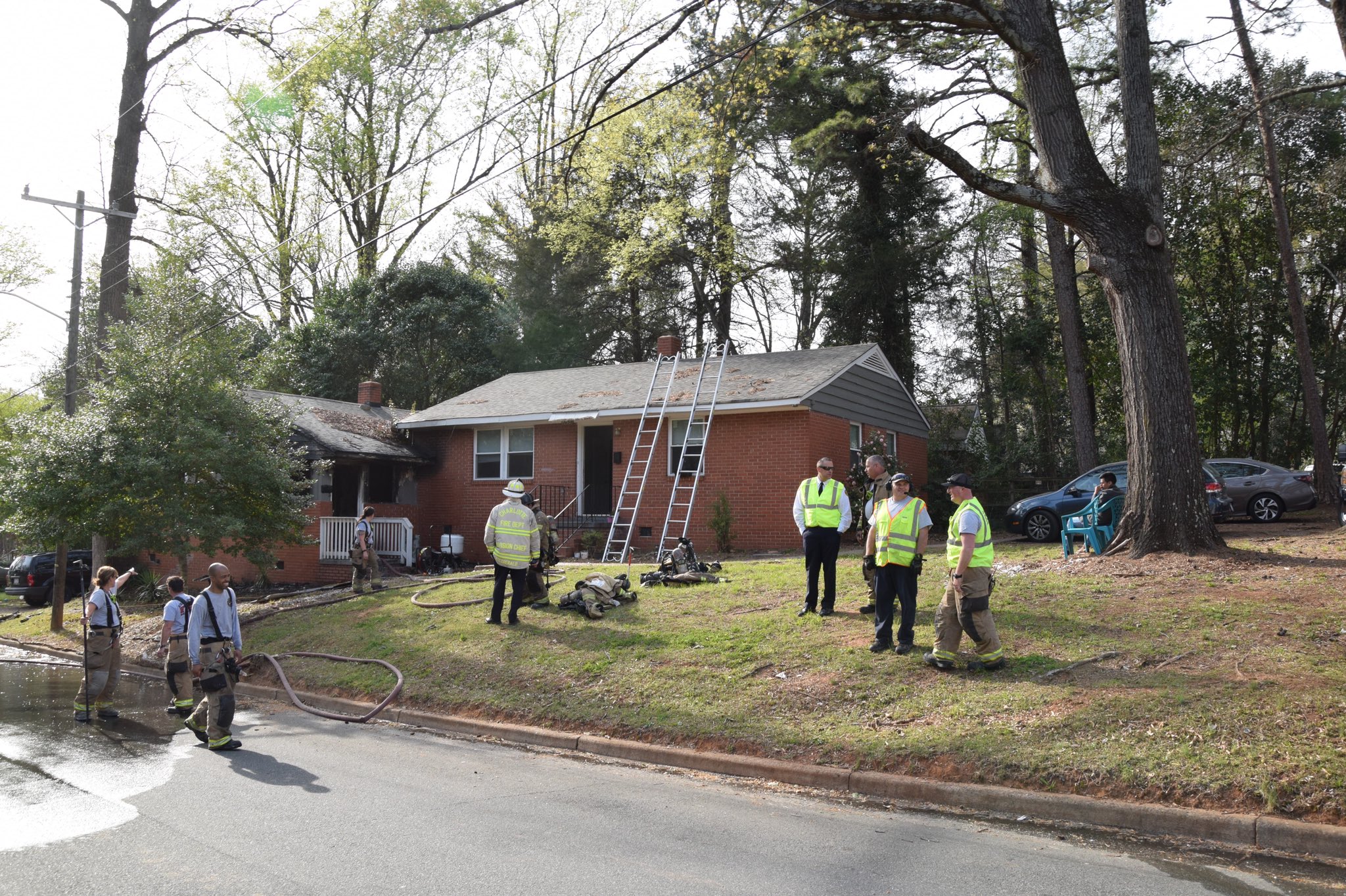 Charlotte Fire Dept on Twitter "Update Structure Fire; 3400 block of