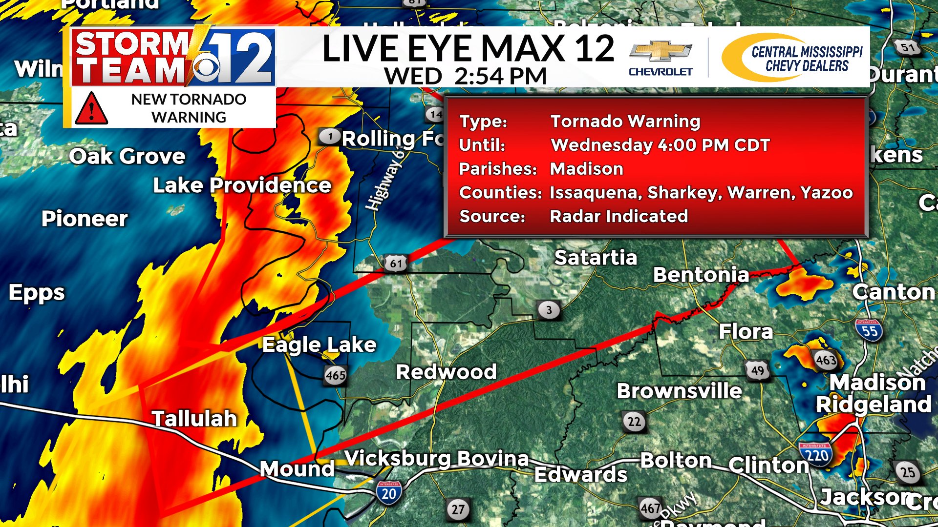 Jacob Lanier on Twitter "254 PM New TORNADO WARNING for Warren