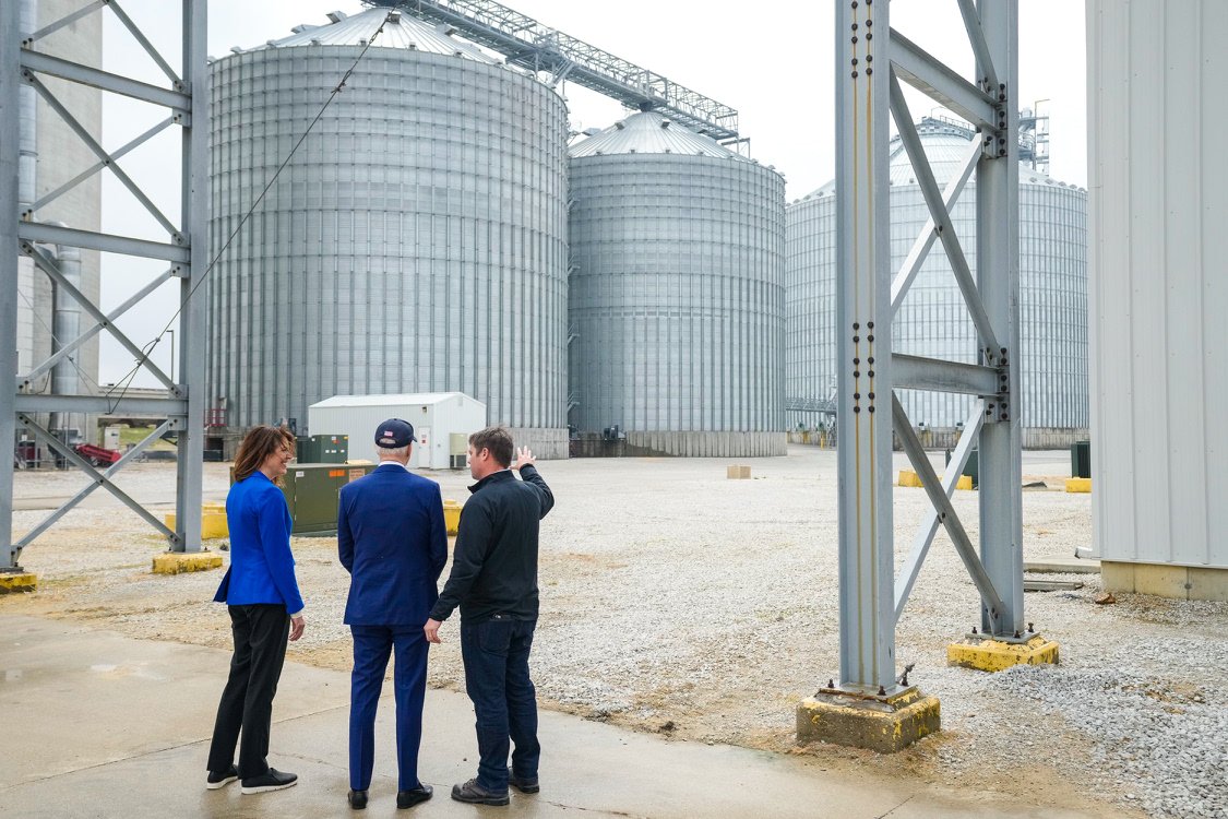 President Biden on Twitter "This afternoon, I toured POET