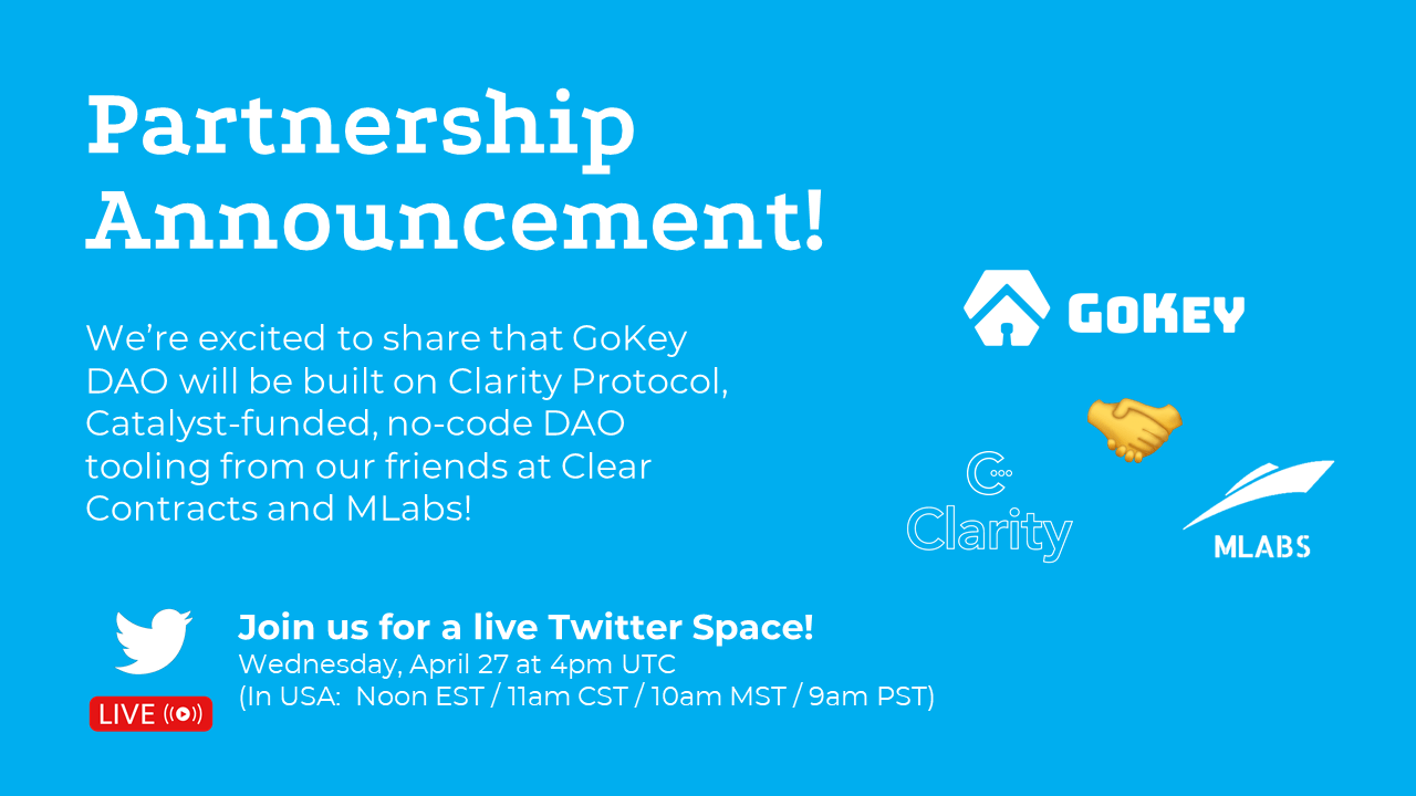 GoKey on Twitter "We've heard many requests from our community for