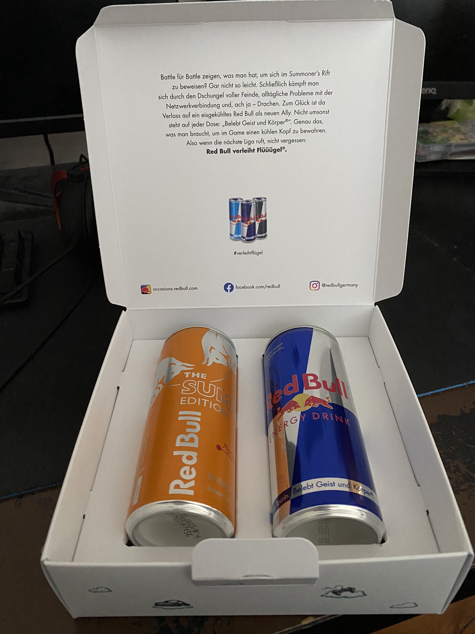 Red Bull Gift Box atelieryuwa.ciao.jp